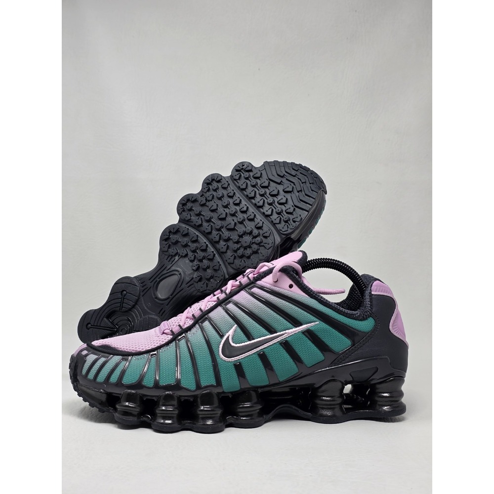 Nike Shox TL Size 8 Womes Light Artic Pink/Off Noir/ Green IH1336-600 Shoes New